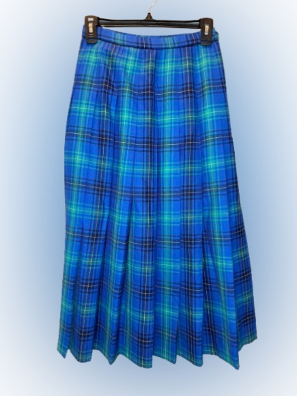 Pendleton Vintage Plaid Skirt / Excellent Used Condition / Sz 4 Petite